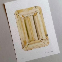 Impresión piedra Citrino