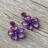 Aros Flor Violeta / Lavanda