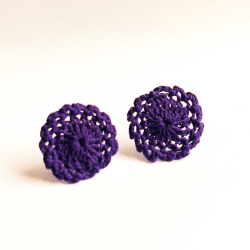 Aros Mini Círculo Blanco