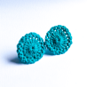 Aros Mini Círculo Turquesa