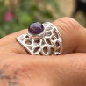 Anillo Gótico Amatista