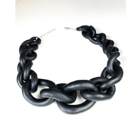 Collar Cadena Negro