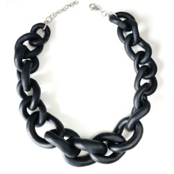 Collar Cadena Negro