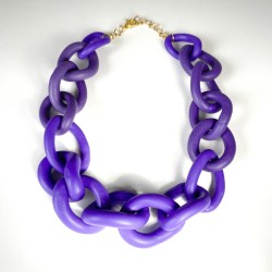 Collar Cadena Violeta