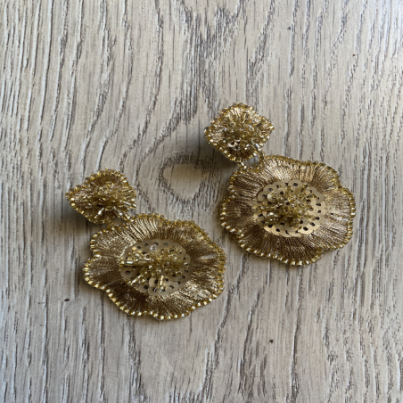 Maxi Aros Flores Doradas