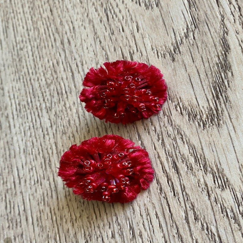 Topos Pompón Rojos