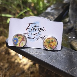 Aros porcelana de colores