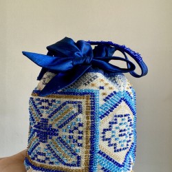 Bolso Bucket Bag - Azul