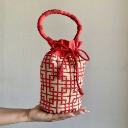 Bolso Bucket Bag - Rojo