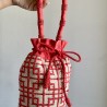 Bolso Bucket Bag - Rojo