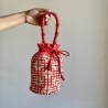 Bolso Bucket Bag - Rojo
