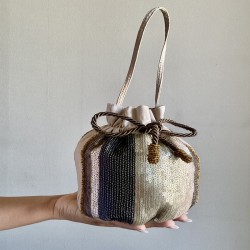 Bolso Bucket Bag - Beige