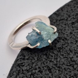 ANILLO AGUAMARINA