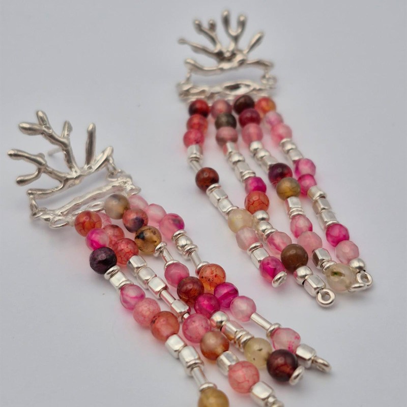 AROS CORAL TURMALINA