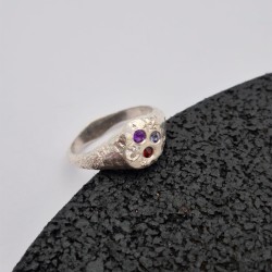 ANILLO SELLO PIEDRAS