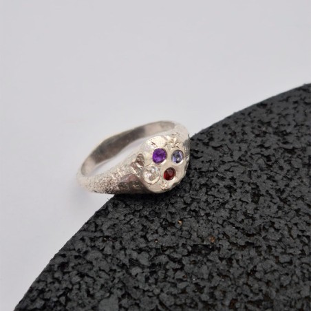 ANILLO SELLO PIEDRAS