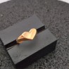 ANILLO CORAZON BRONCE