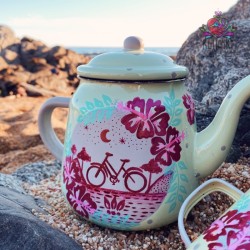 Tetera enlozada grande 1.4lt