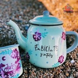 Tetera enlozada grande 1.4lt