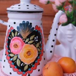 Cafetera Peltre puntos 1.2Lt.