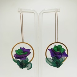 Aros Jardín Portable Mini violeta verde