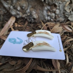 Aros Porcelana Diseño Conejos