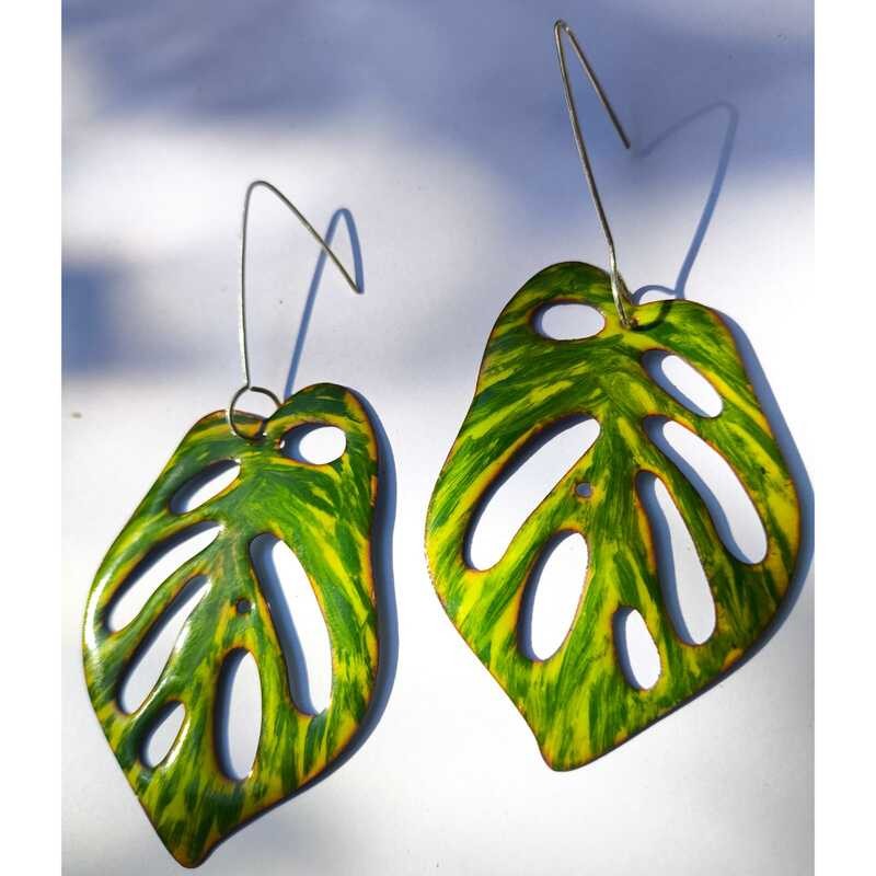 Aros Monsteras Adansonii Corovalada Verdes