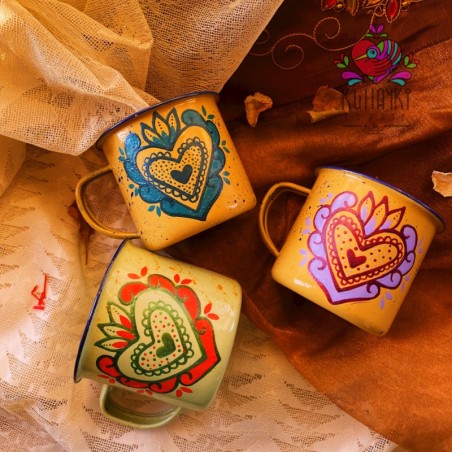 Jarrito Enlozado 7cm patterns