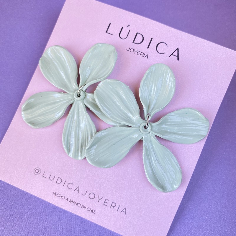 Flor Jazmín Verde Nilo