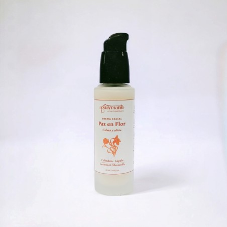 Crema facial calmante Paz en Flor