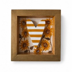 Cuadro "Resplandor de girasoles"