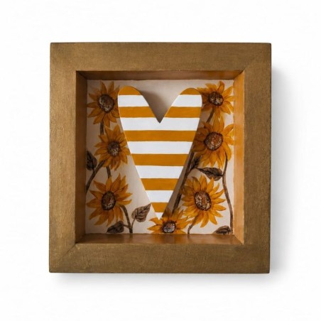 Cuadro "Resplandor de girasoles"