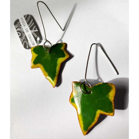 Aros Hiedra Verdes Medium