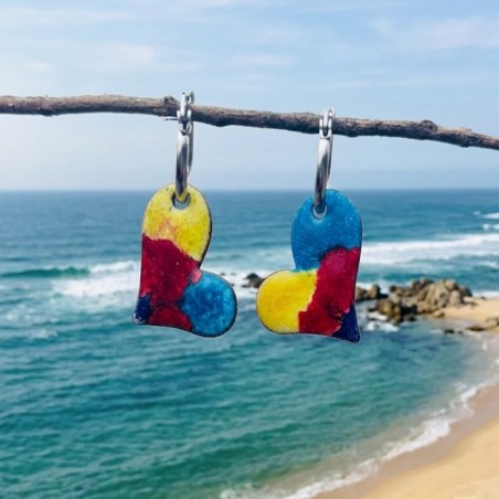 Aros Corazón Marino 1