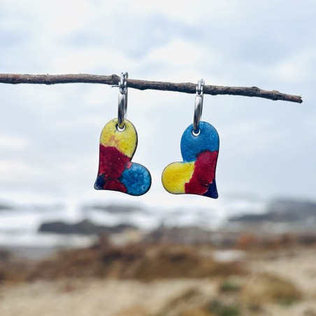 Aros Corazones Nativos 3