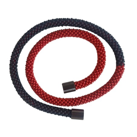 Collar tubular crochet 3