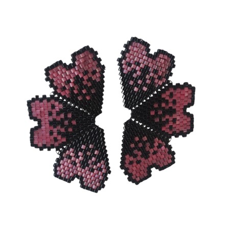Aros pétalo corazón
