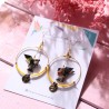 Aros origami pájaro en anillo mostac.miyuki