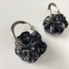 ARO HUGGIES MAXI FLOR NEGRA
