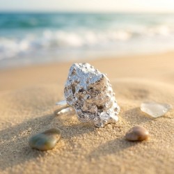 Anillo Plata Marea Viva