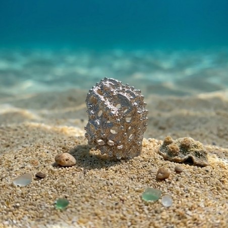 Anillo Plata Ecos Del Arrecife