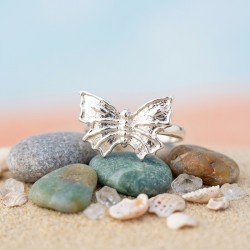 Anillo Plata Mariposa Menorca