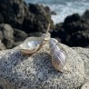 Aros Plata Caracola De Mar