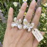 Anillo plata mariposa sin calar