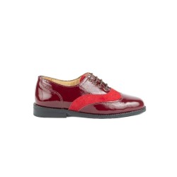 Zapato Begonia Burdeo Richato
