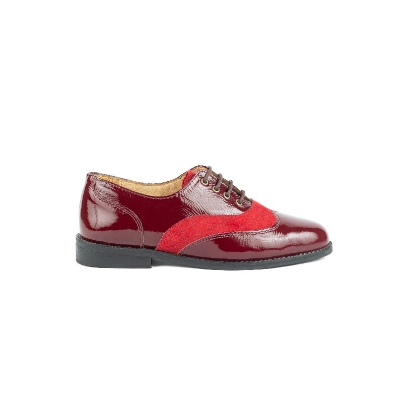 Zapato Begonia Burdeo Richato