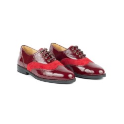 Zapato Begonia Burdeo Richato
