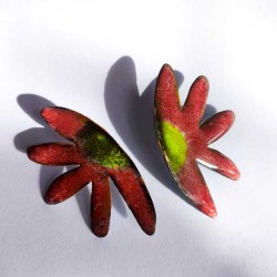 Aros Antesis Medium Rojos