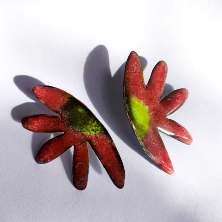 Aros Antesis Medium Rojos