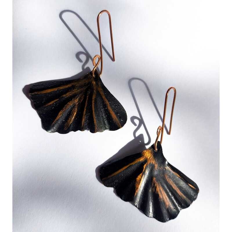 Aros Gingko Cobre Medium